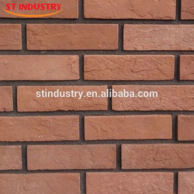 light weight wall facing manufactured artificial brick veneer
