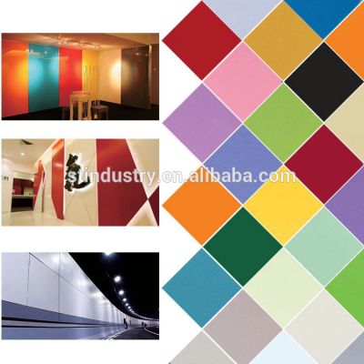 FLUOROCARBON coating mable textured waterproof bathroom wall covering panels FOR OUTSIDE