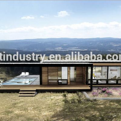 Customized low cost favorable prefabricated luxury container house